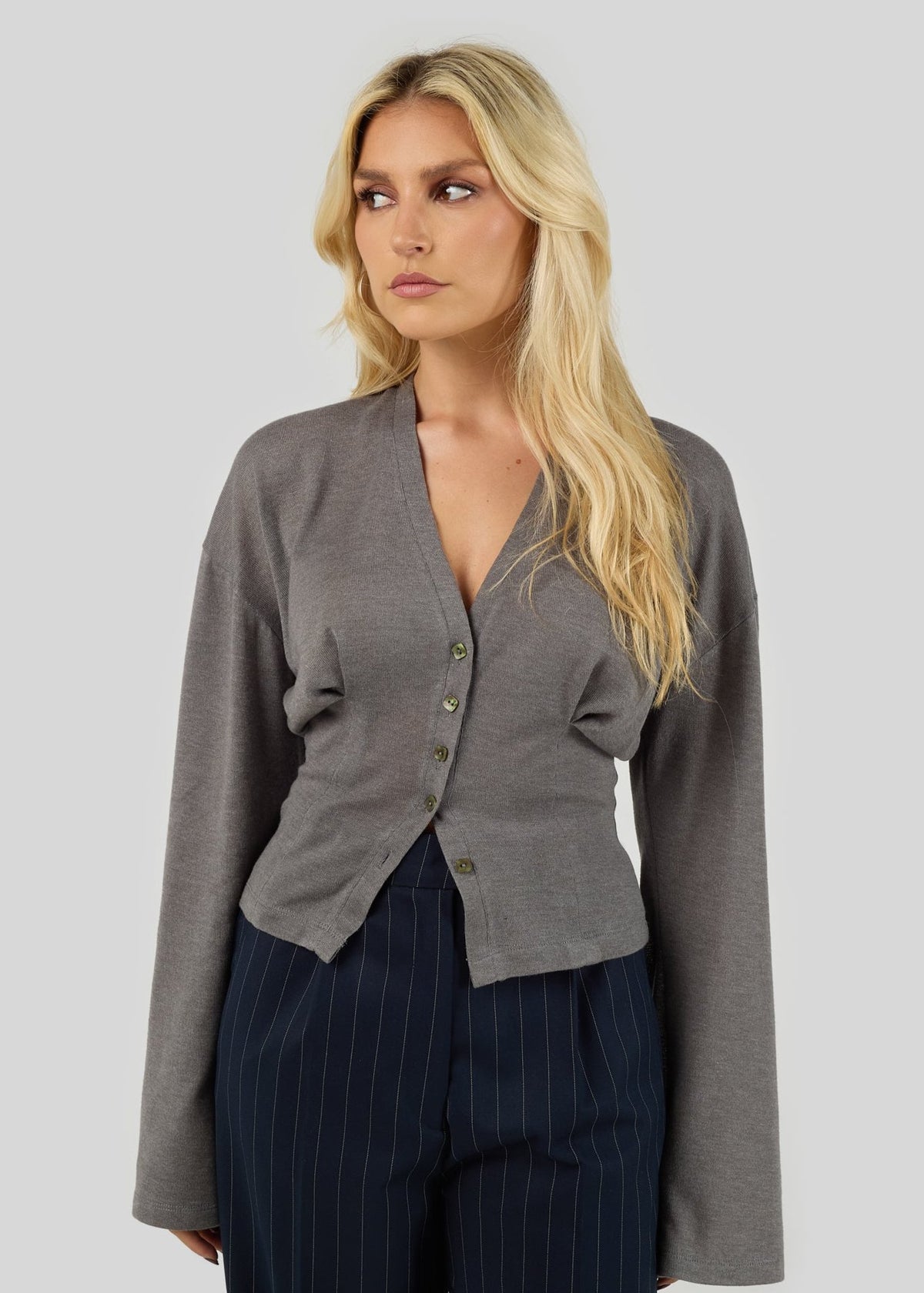 D'arc Blouse - Grey