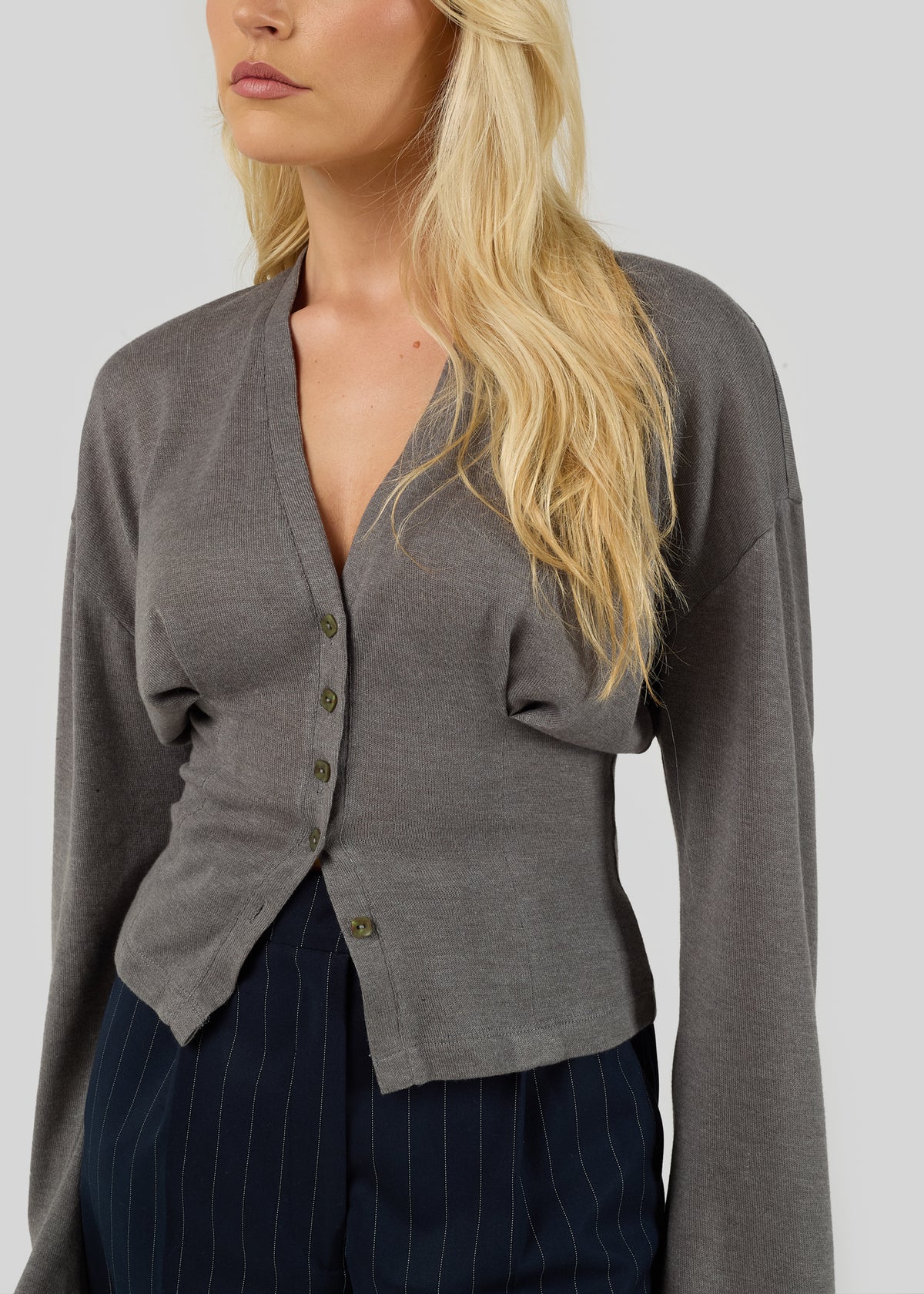 D'arc Blouse - Grey