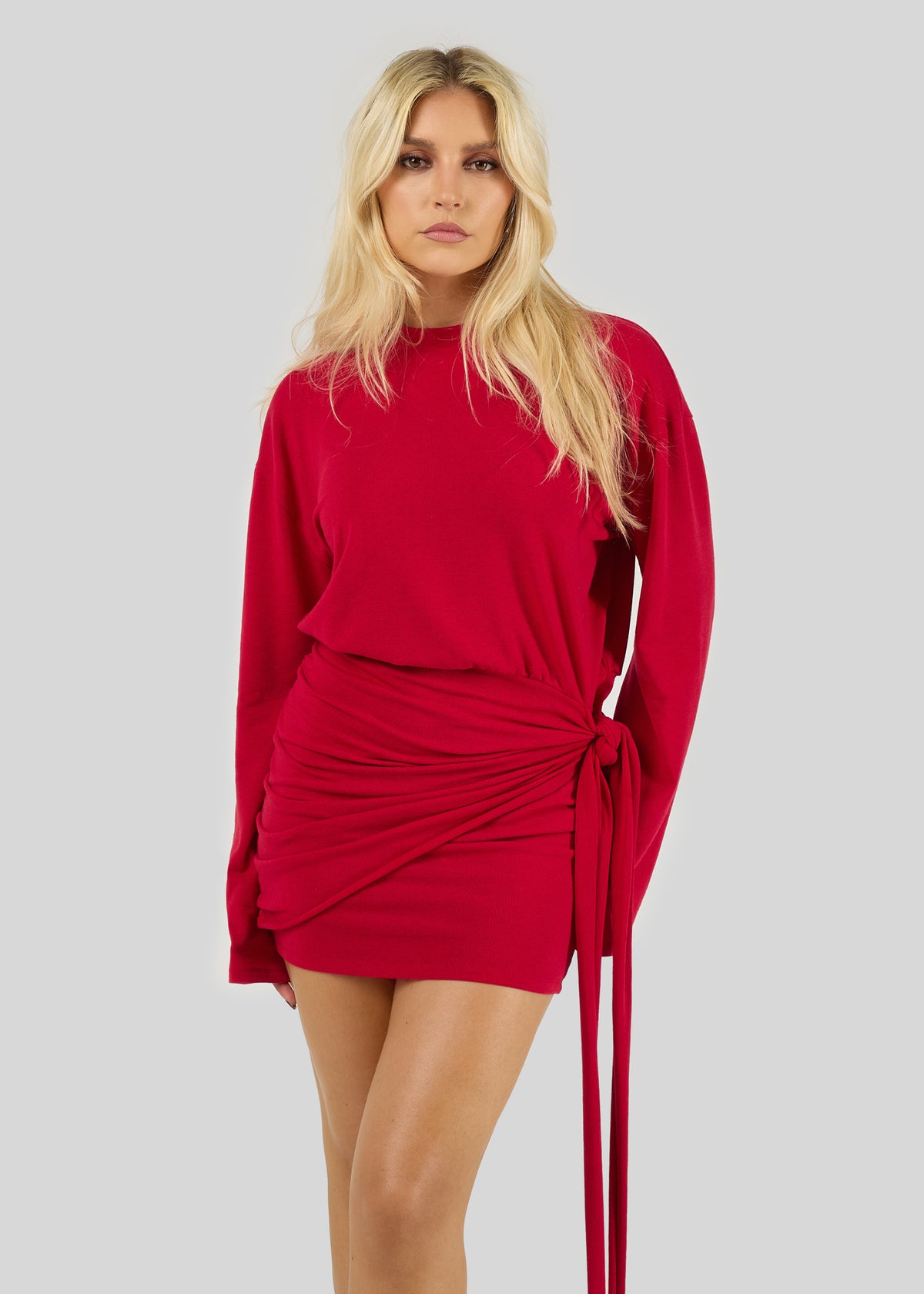 Hera Mini Dress - Red