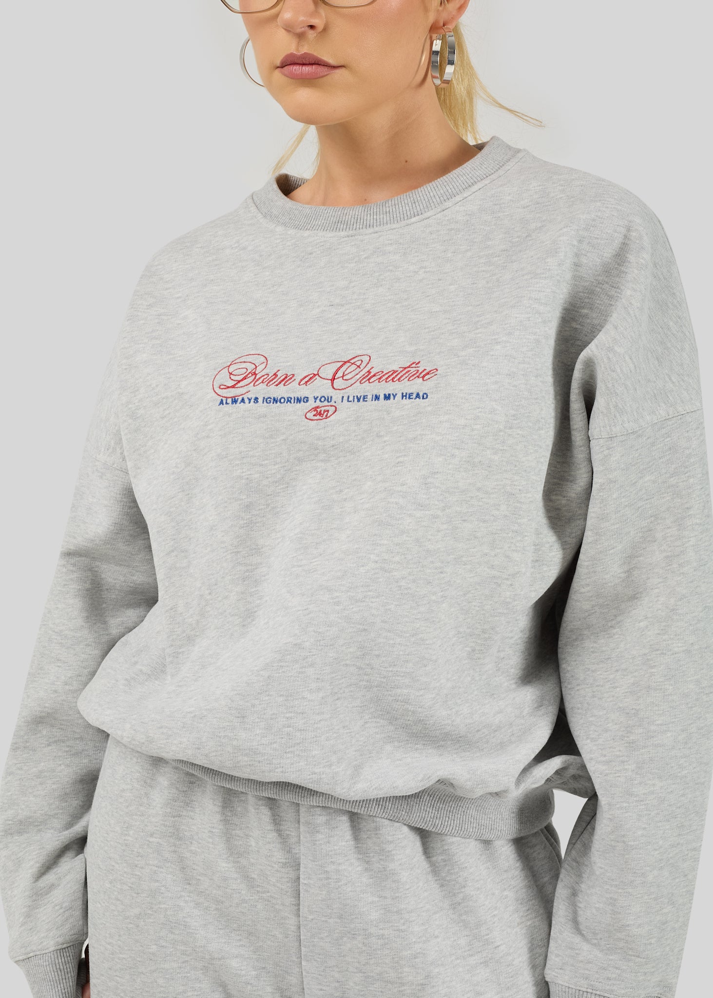 Comfort Zone Crewneck - Grey