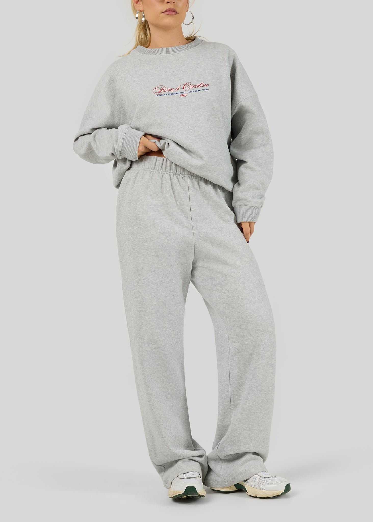 Comfort Zone Crewneck - Grey