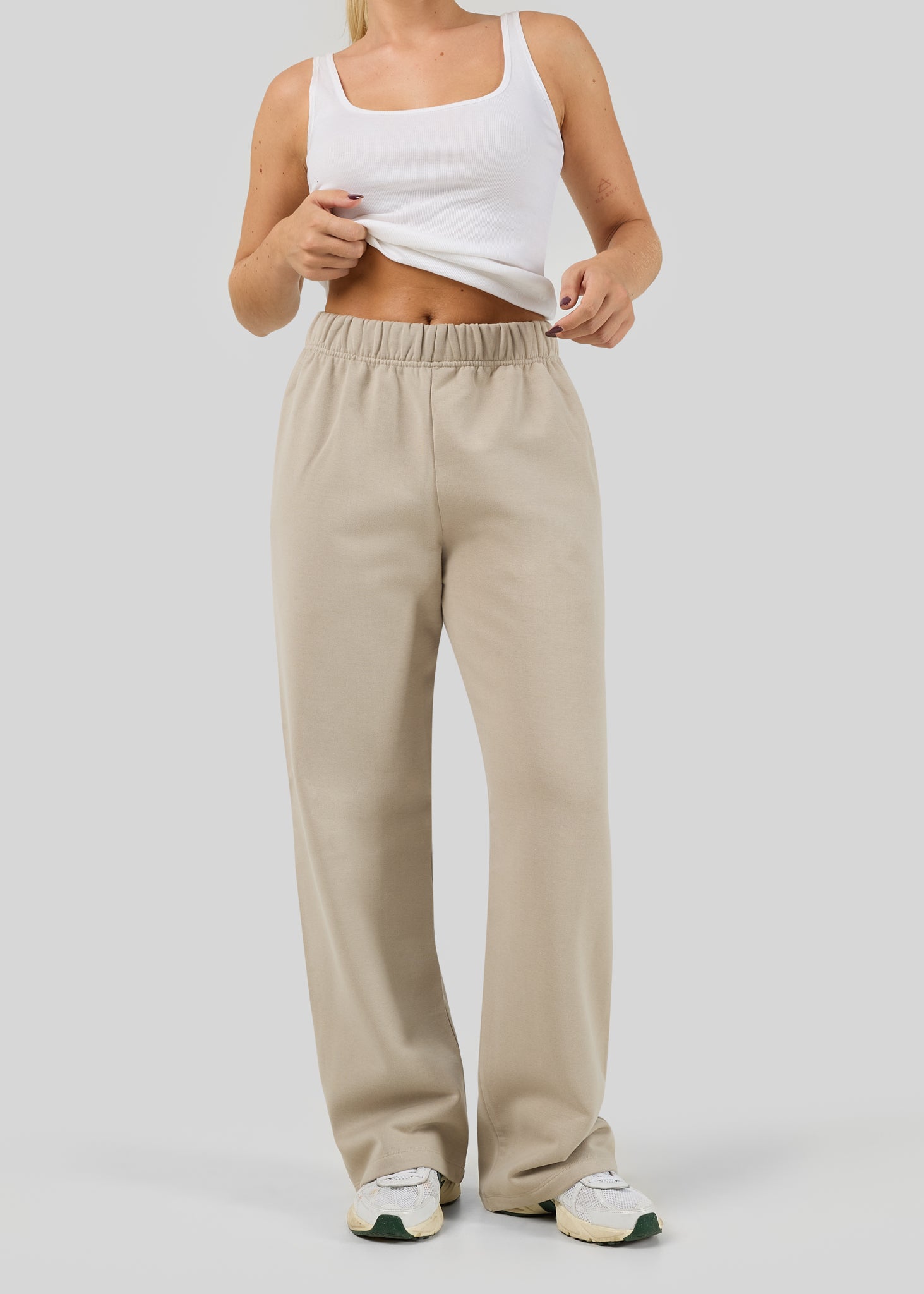 Comfort Zone Tracksuit Pants - Taupe