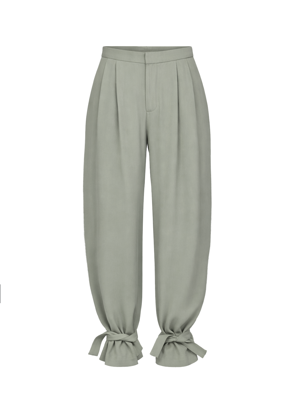 Jade Balloon Mid-Waist Pants