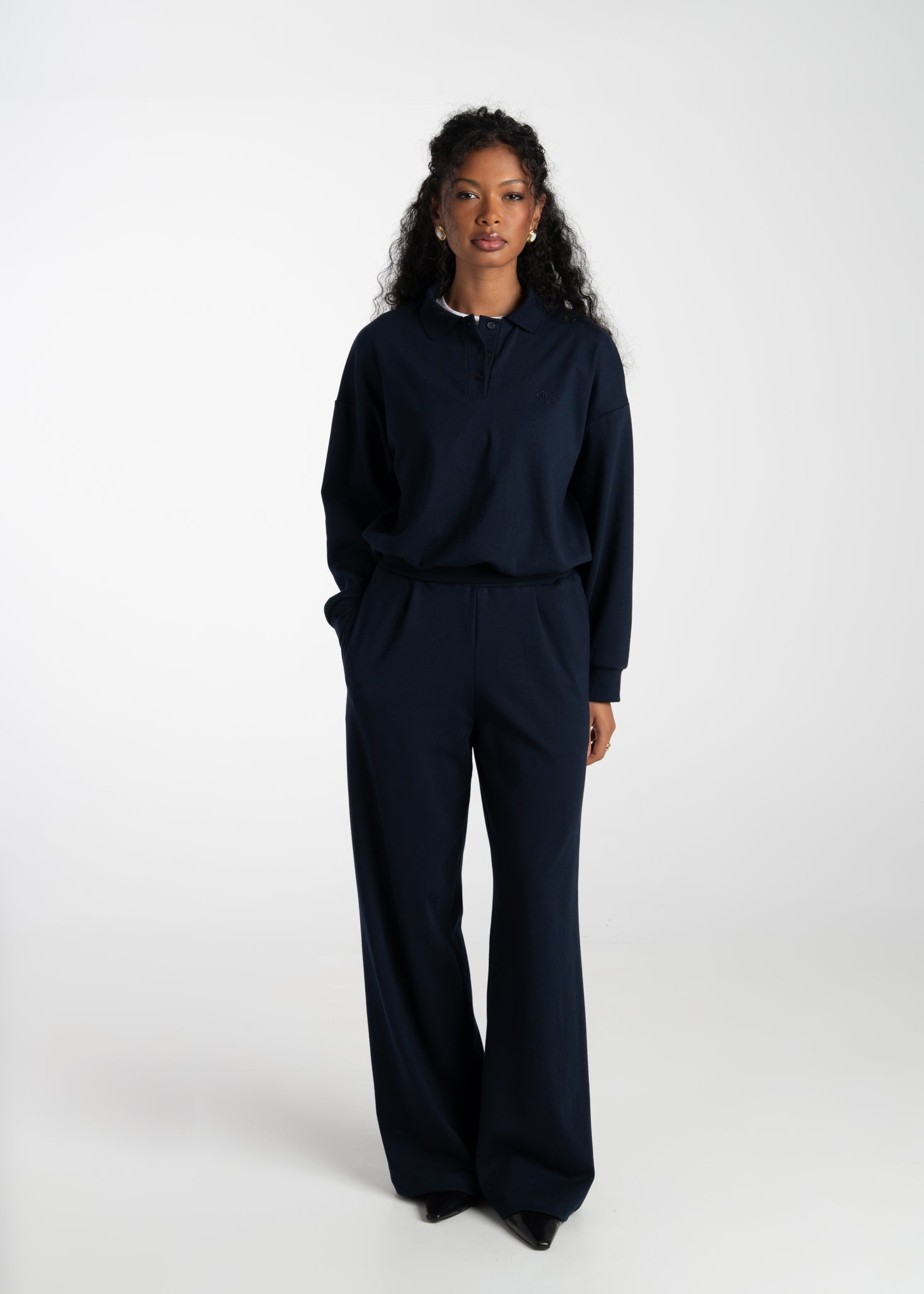 Legacy Straight Sweatpants - Navy