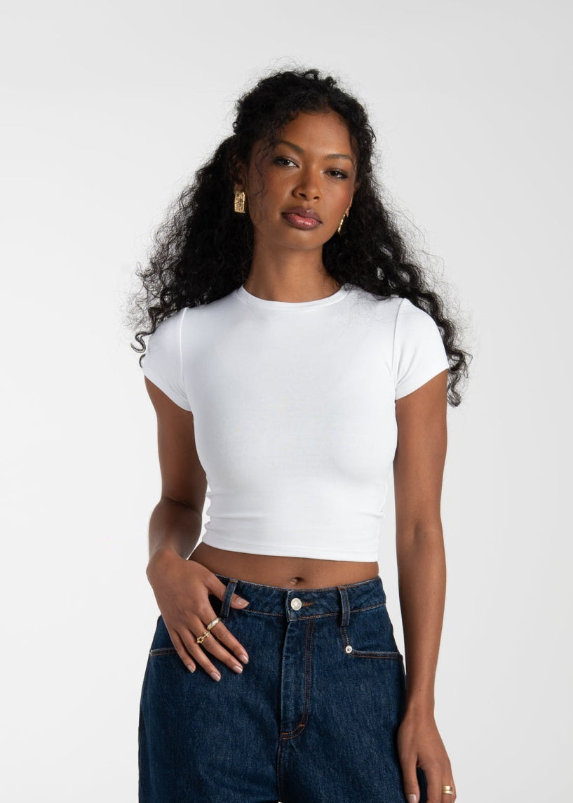 Ryder Baby Tee - White