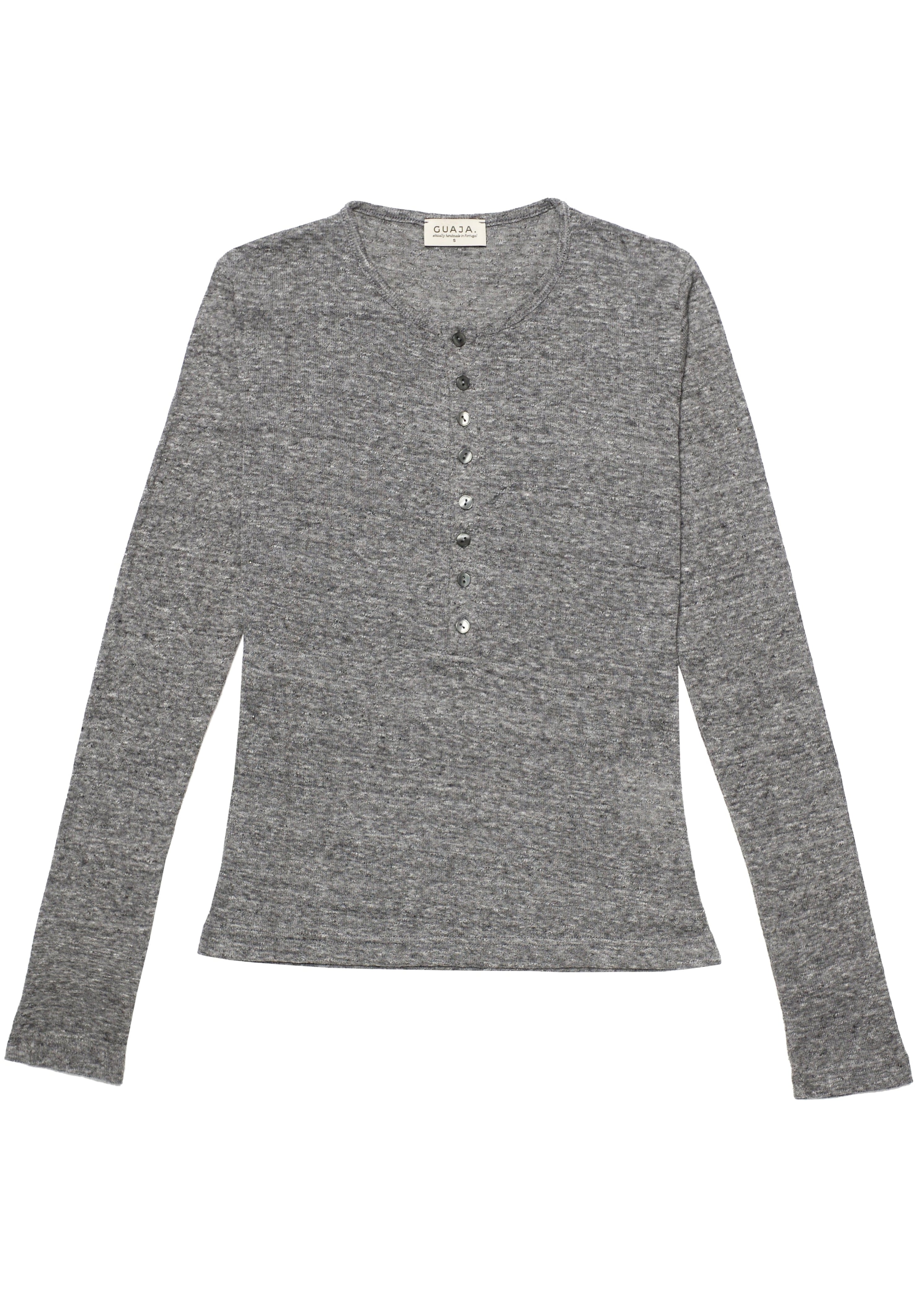 Reese Long Sleeve Top - Grey