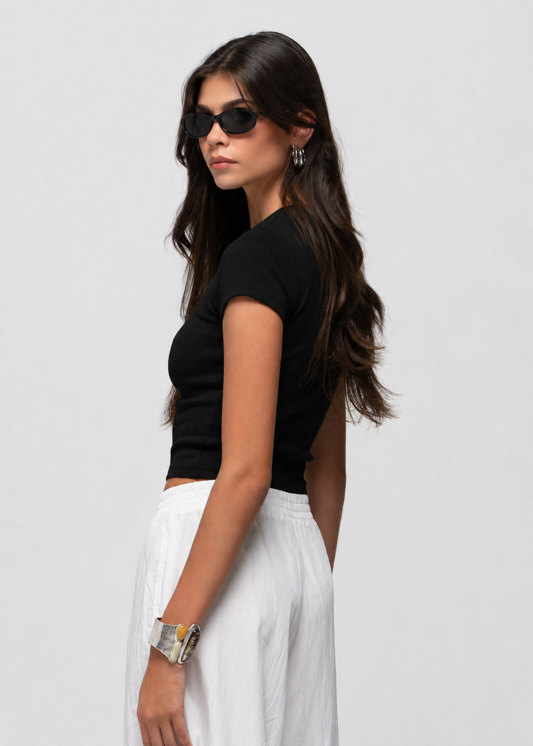 Ryder Baby Tee - Black