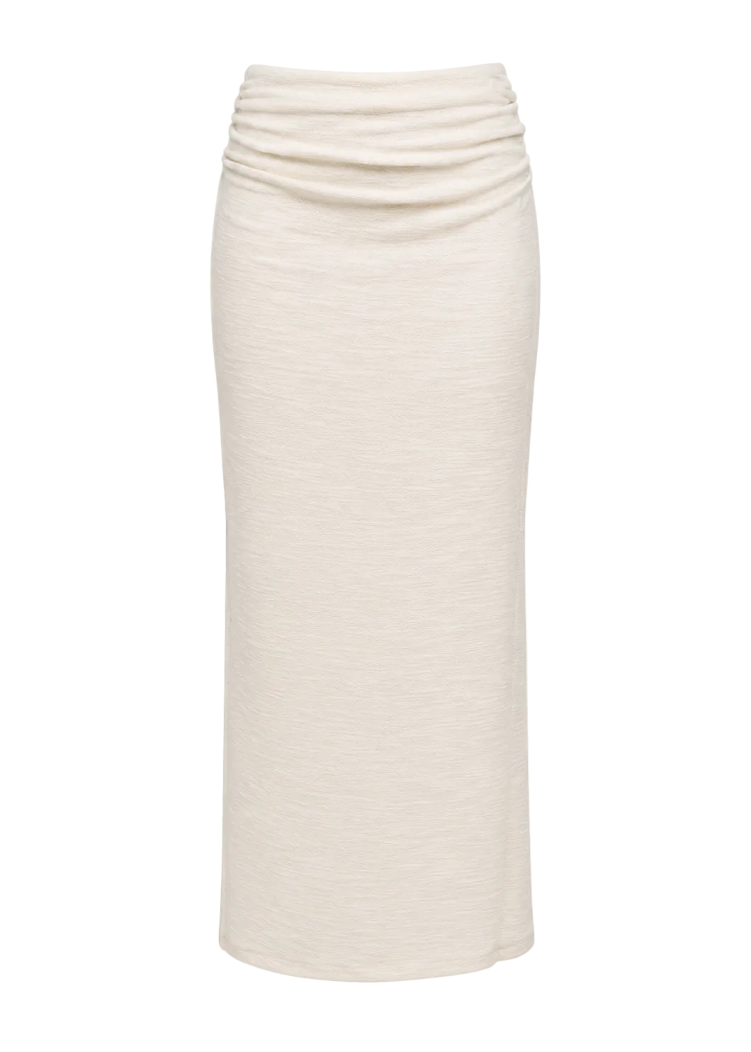 Selene Cotton Maxi Skirt - Beige
