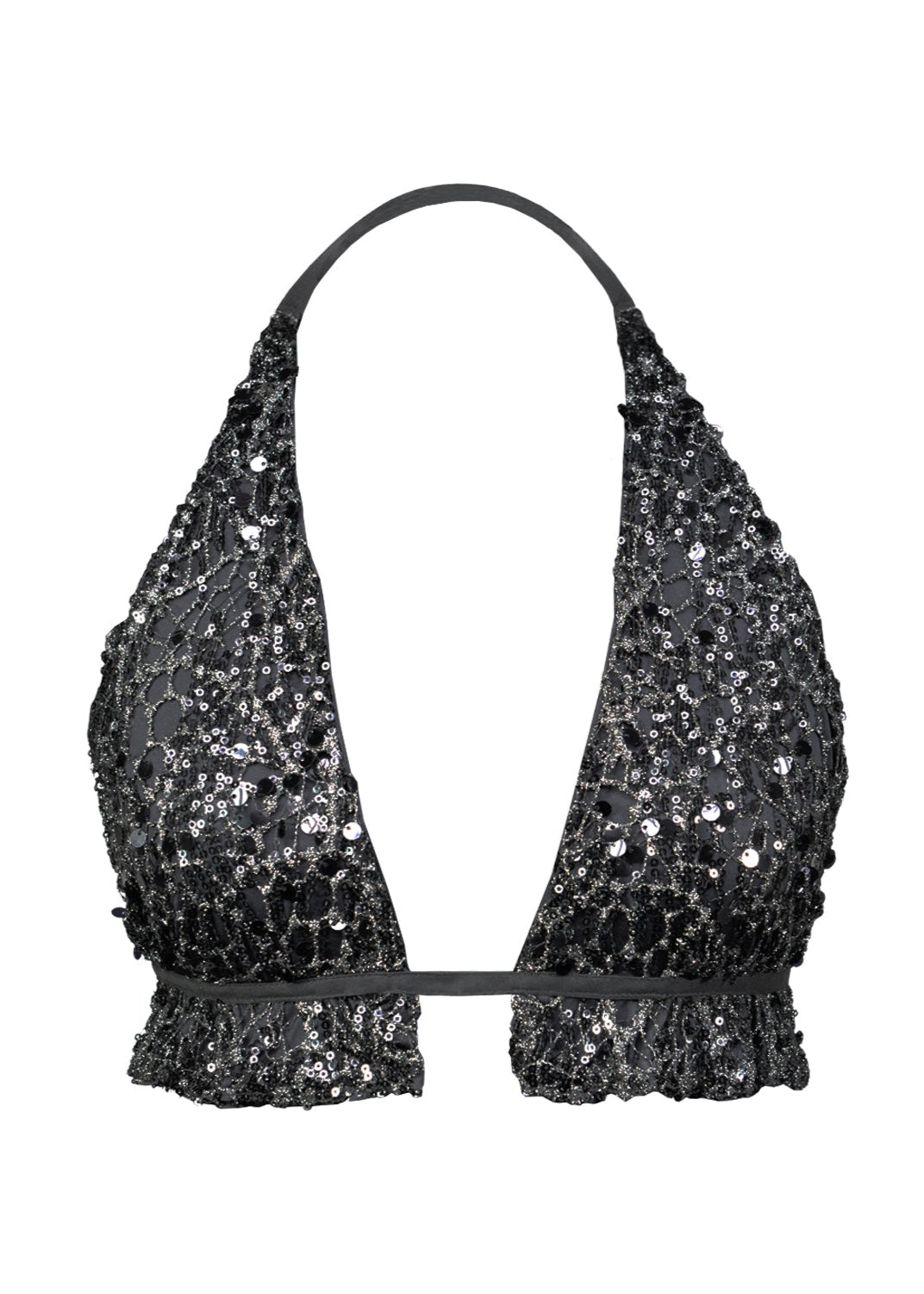 Bindi Sequins Halter Top
