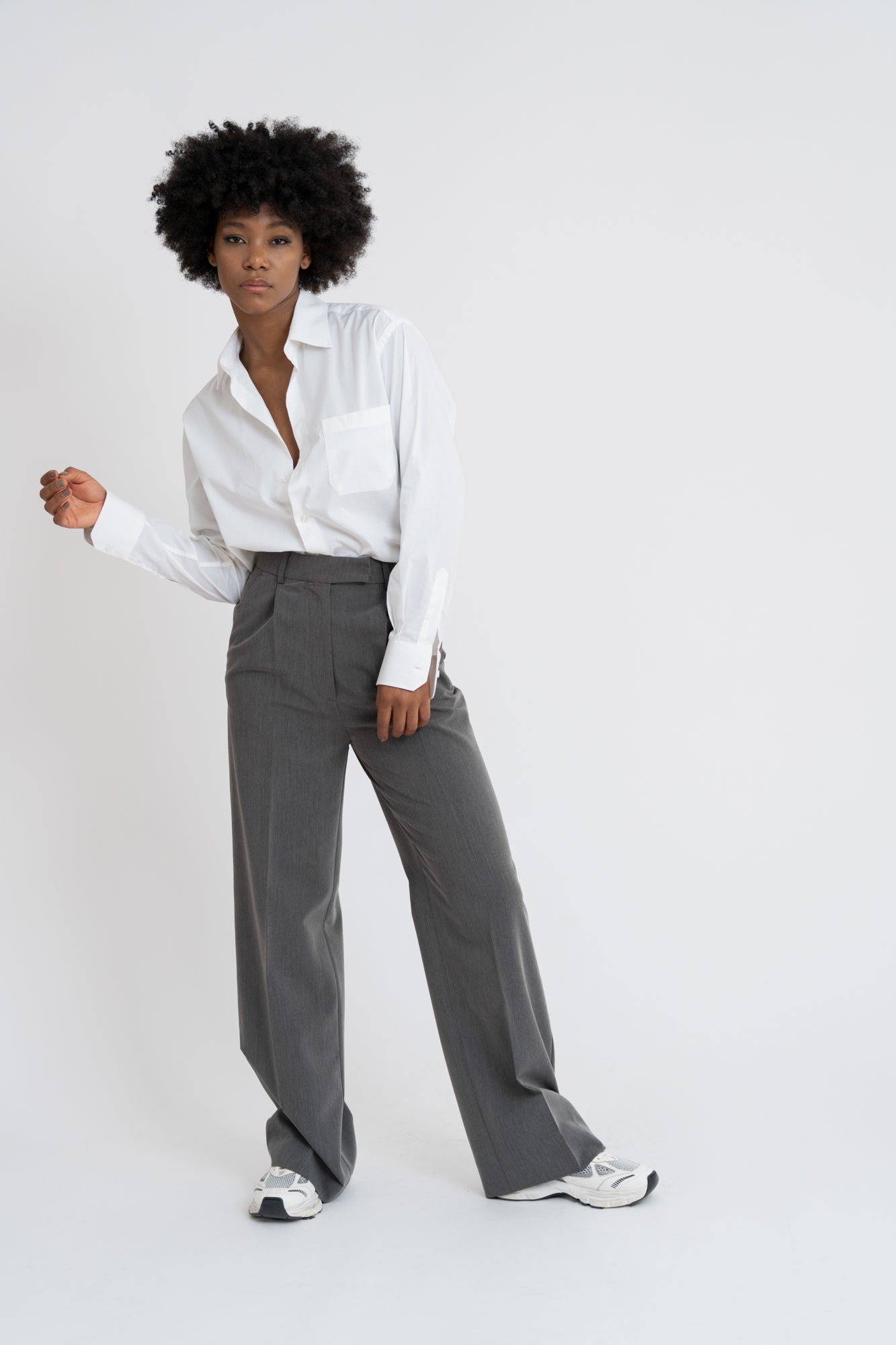 WIDE TAILORED TROUSERS | Brandshop