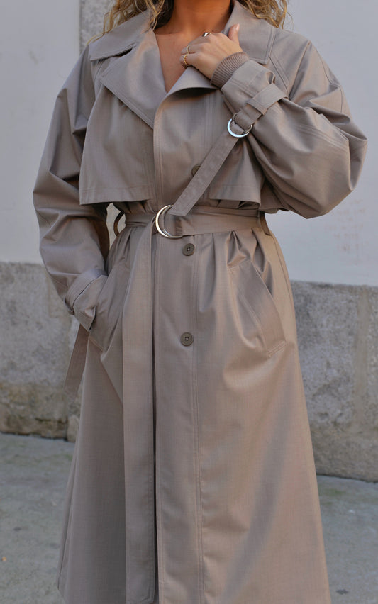 Le Trench Coat - Greige