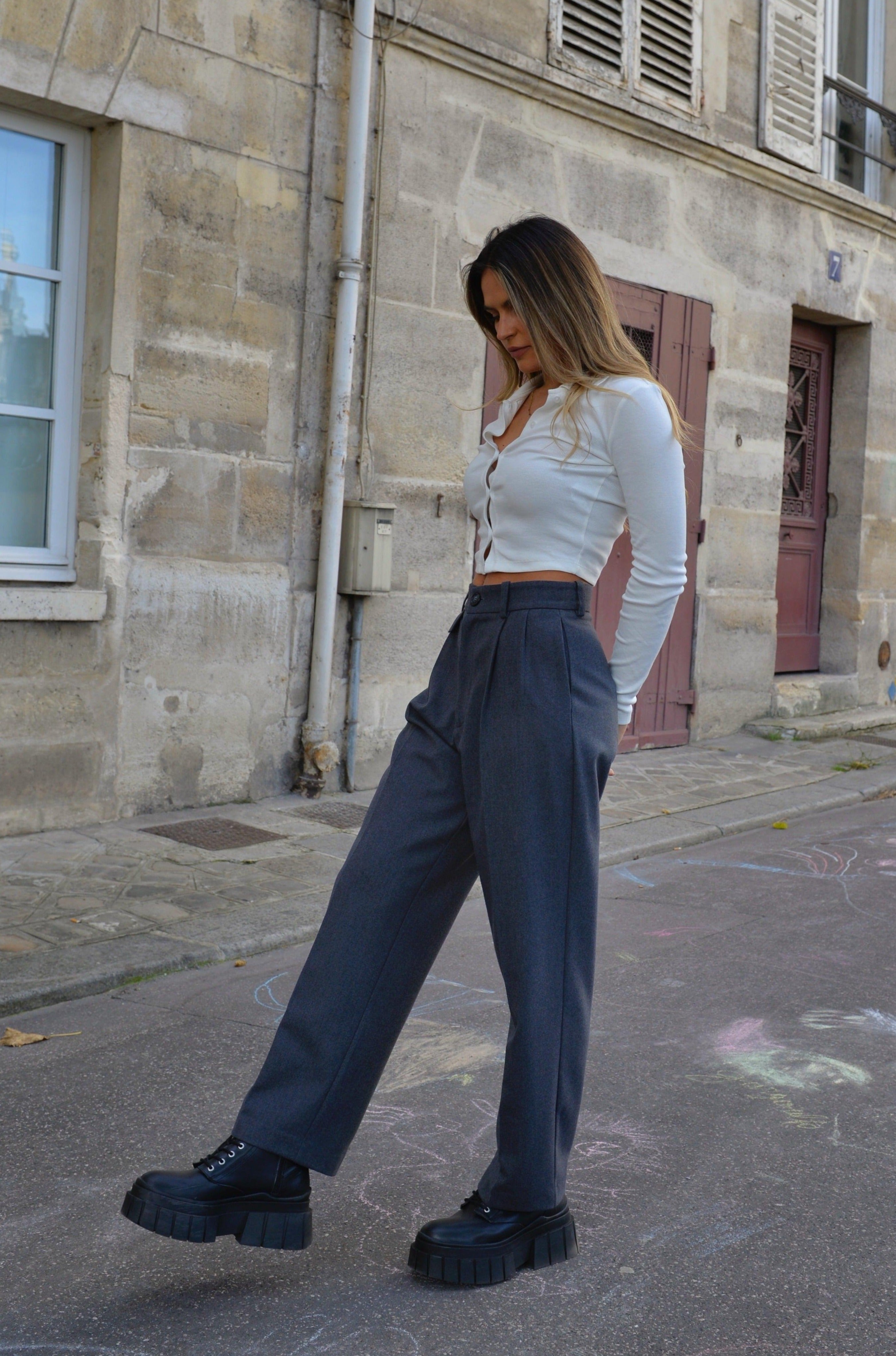 It's Official: Skinny Trousers Are Over, According To The Street-Style Set  | British Vogue