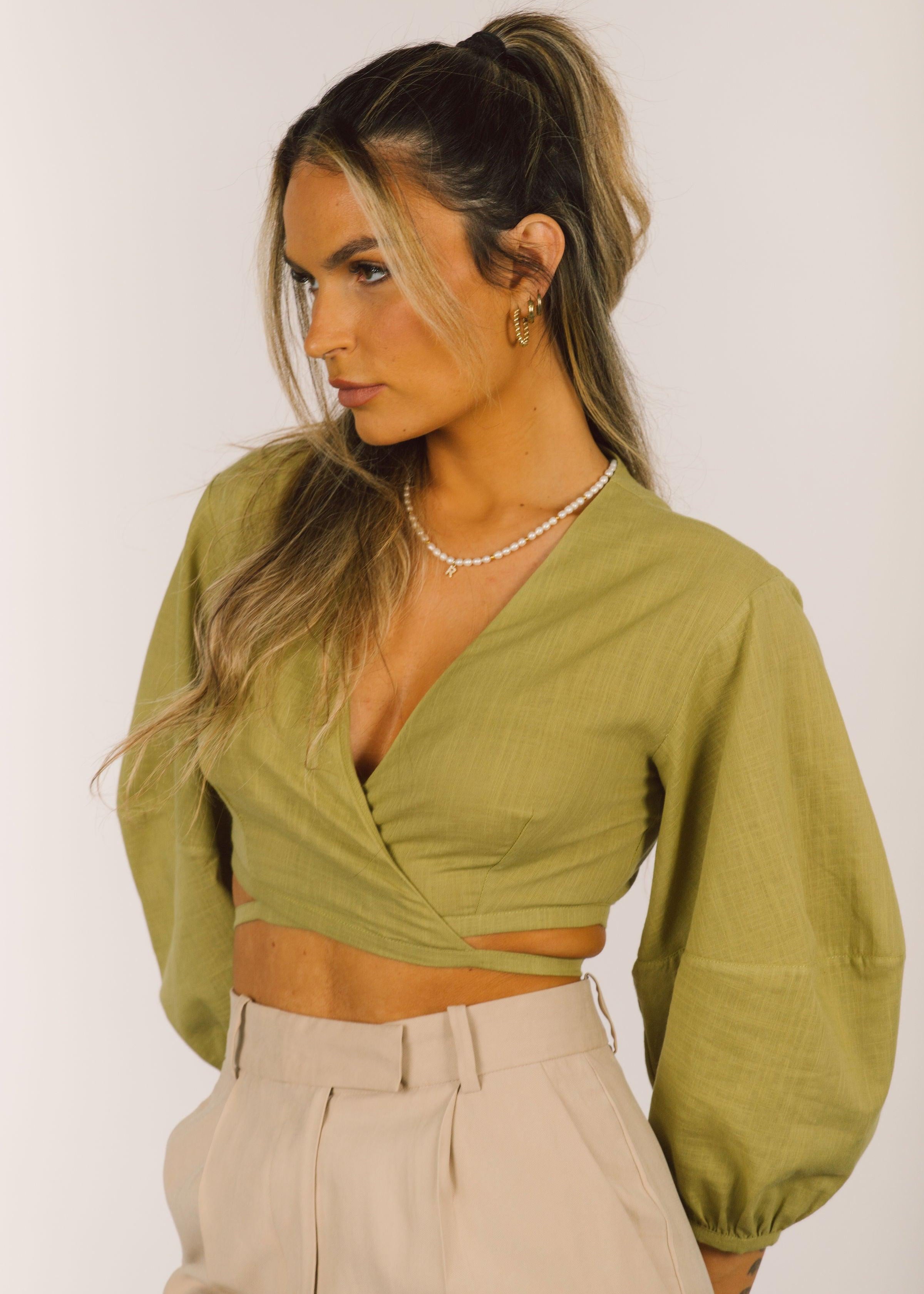 Ivy Top - Green - GUAJA.