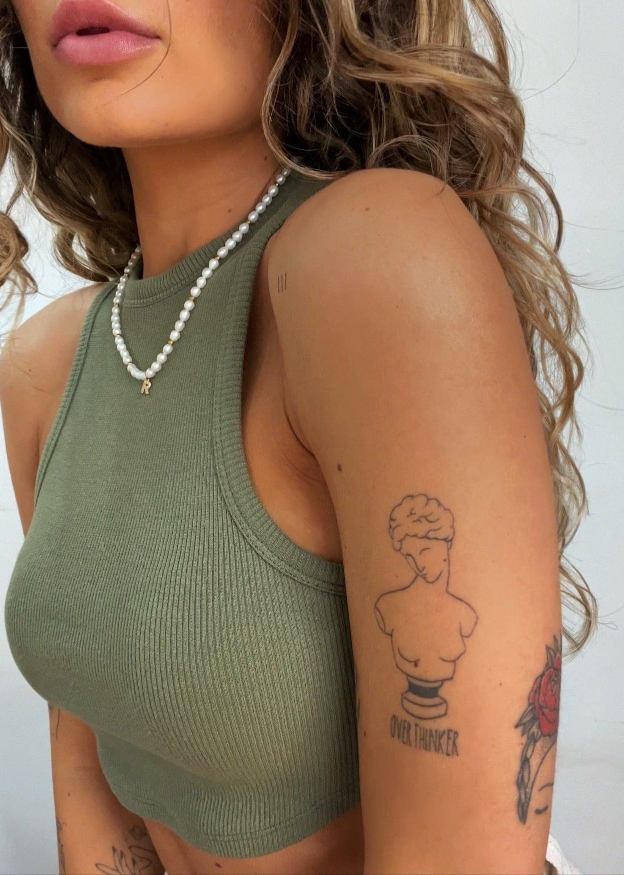 Ribbed Tank Top - Green