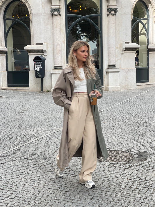Le Trench Coat - Colorblock